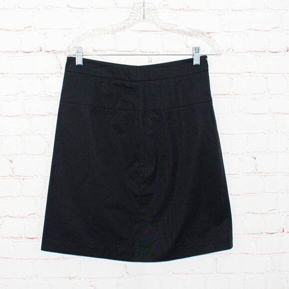 Jil Sander Navy collection Women's Pencil Skirt Black Size 36 Made in Italy - Picture 4 of 7